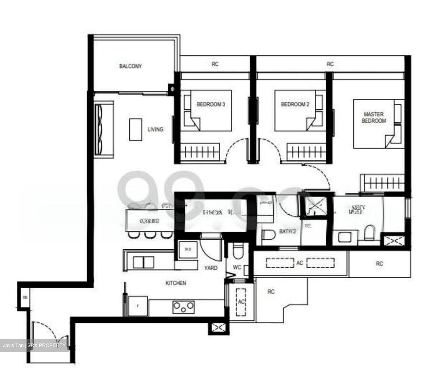 Lentor Hills Residences (D26), Apartment #511939391